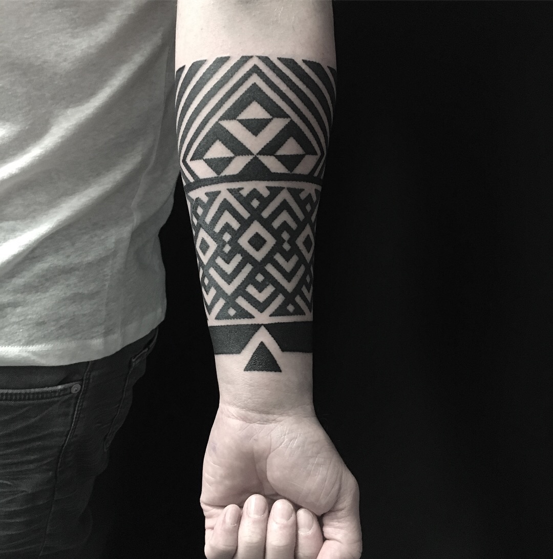 Geometric tattoo portfolio image 27