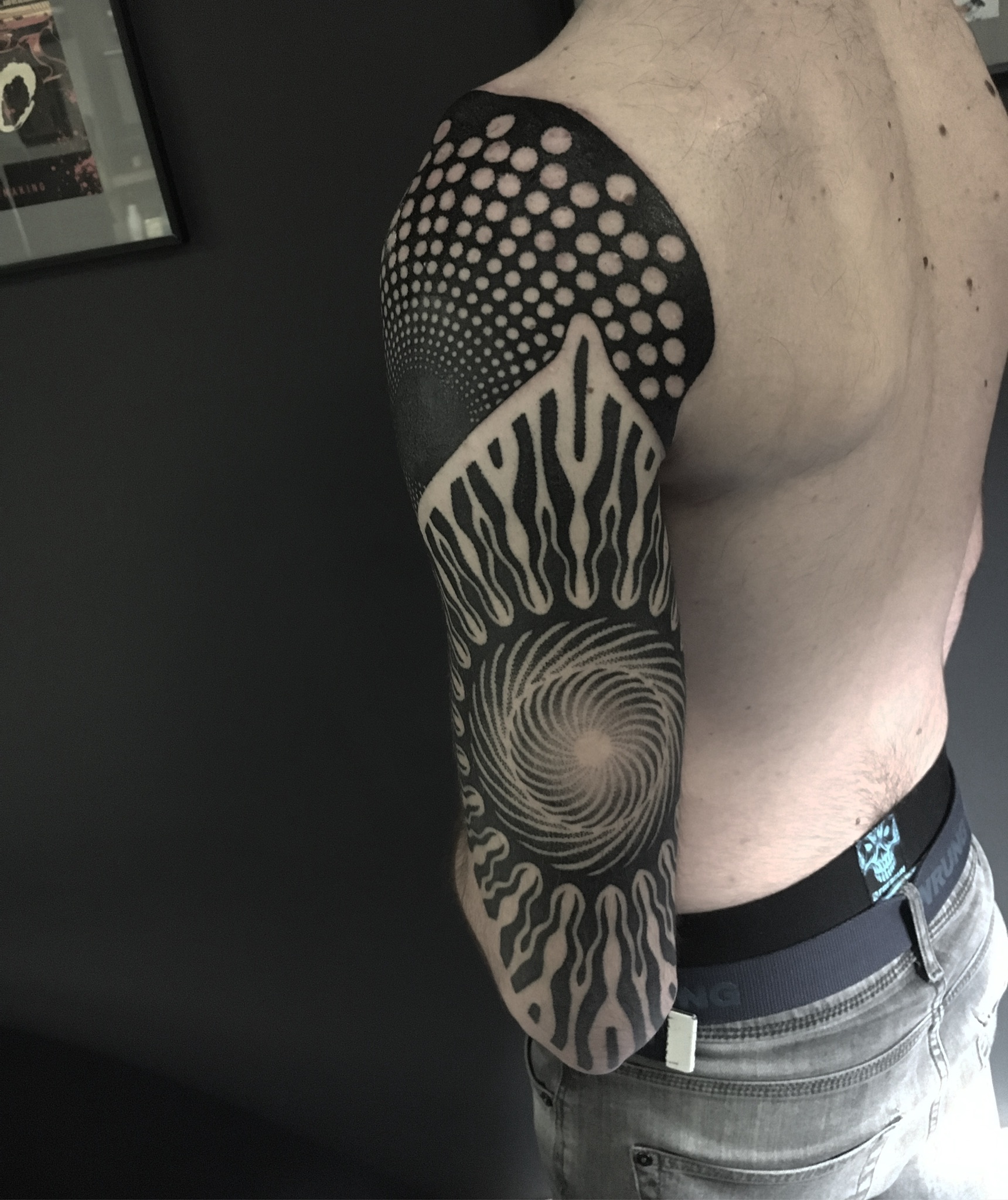 Geometric tattoo portfolio image 28