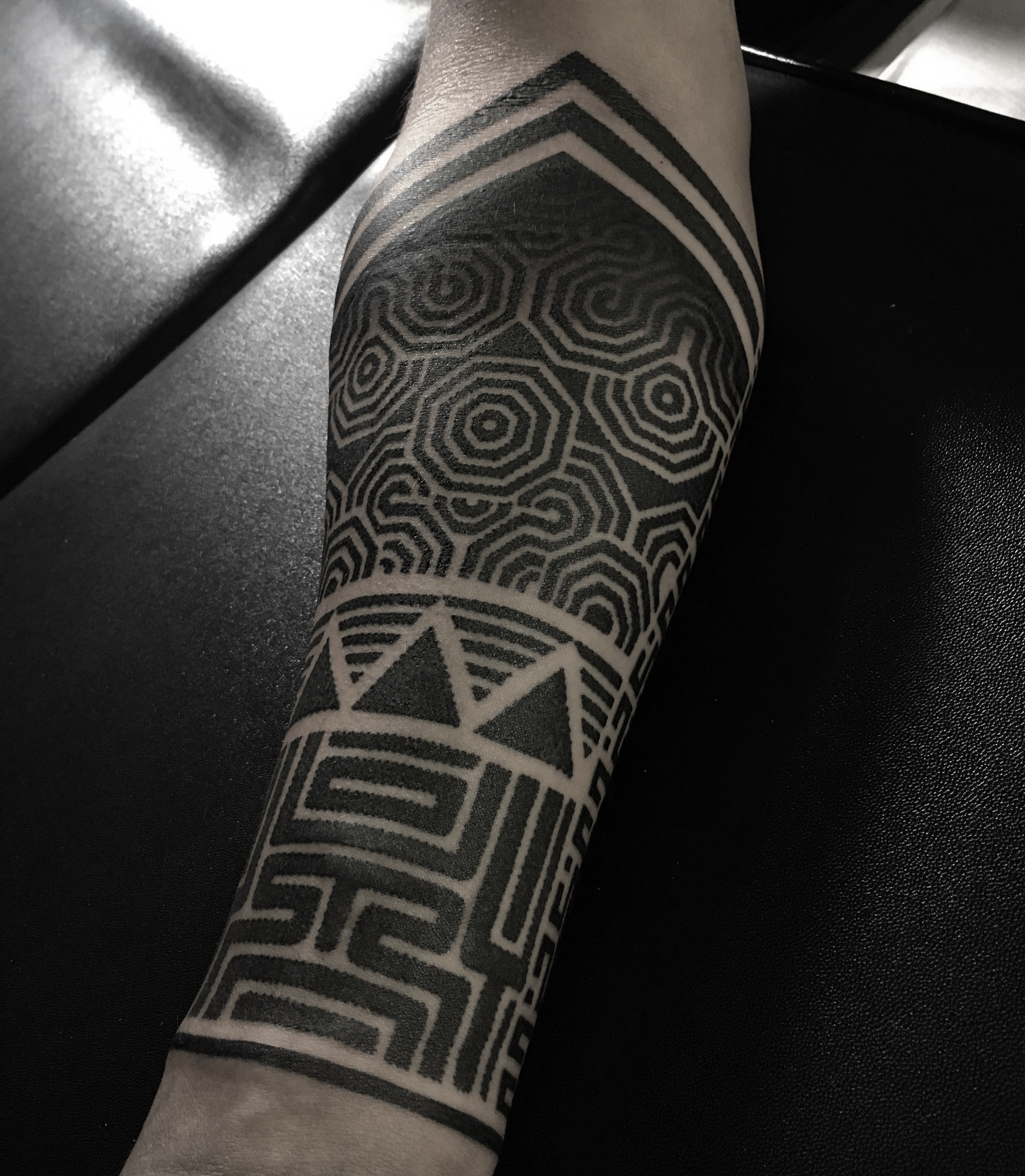 Geometric tattoo portfolio image 47