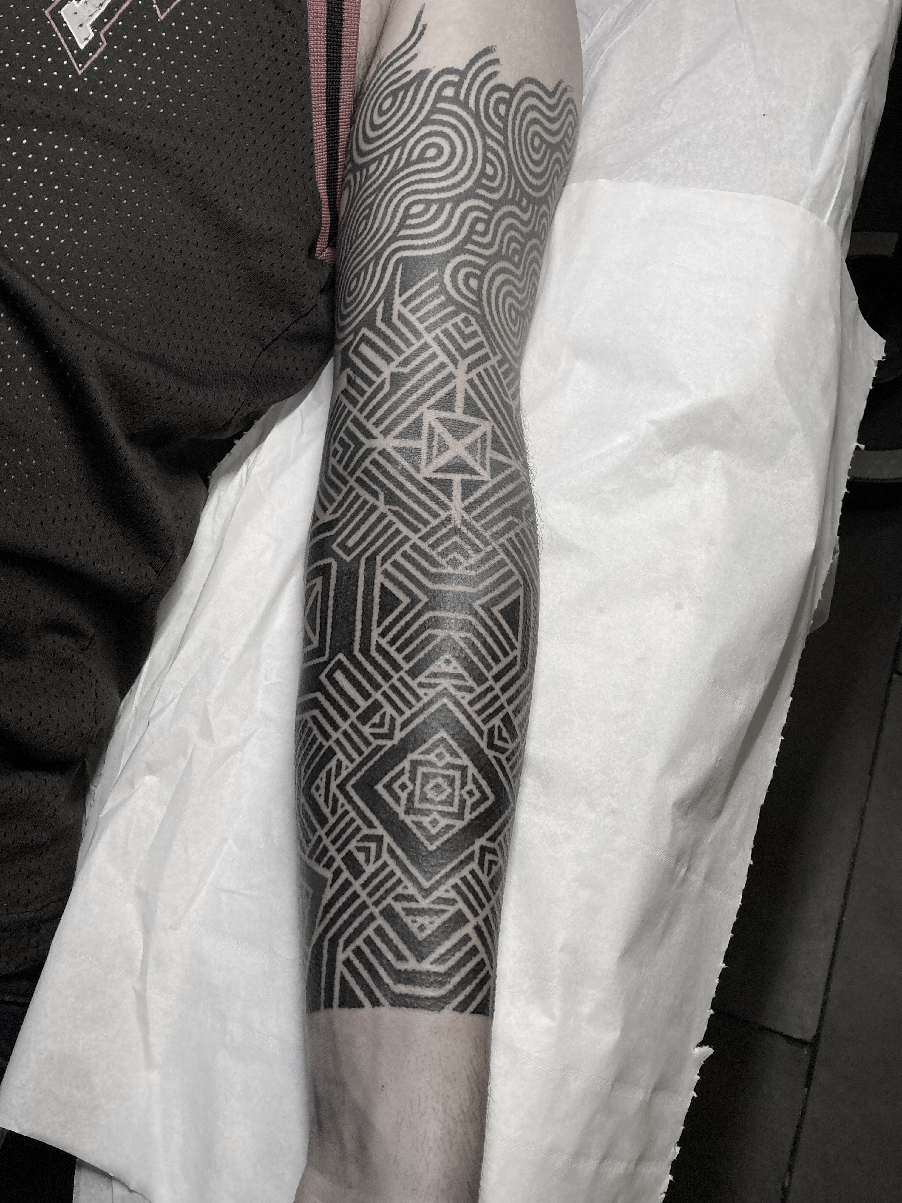 Geometric tattoo portfolio image 49