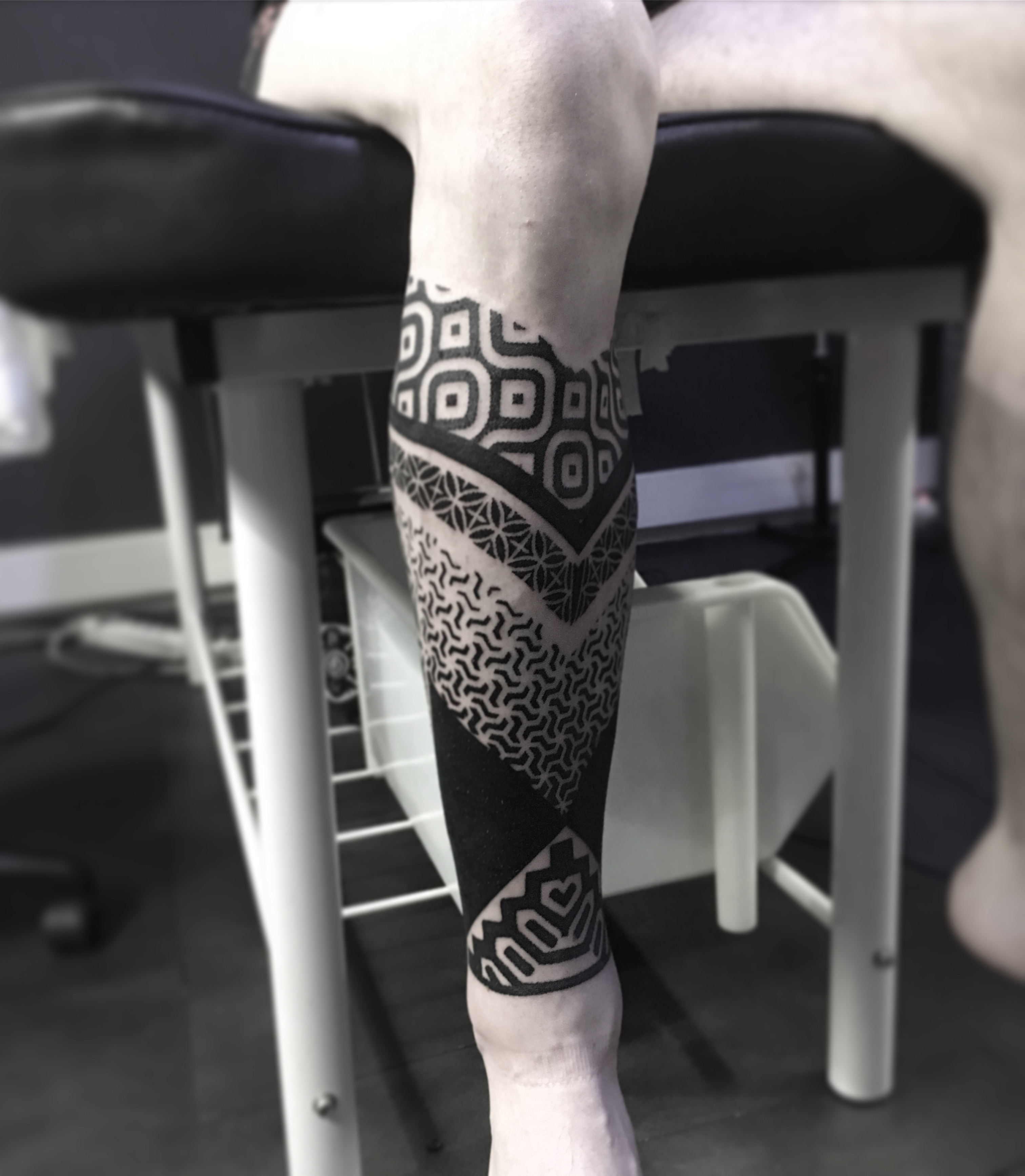 Geometric tattoo portfolio image 60