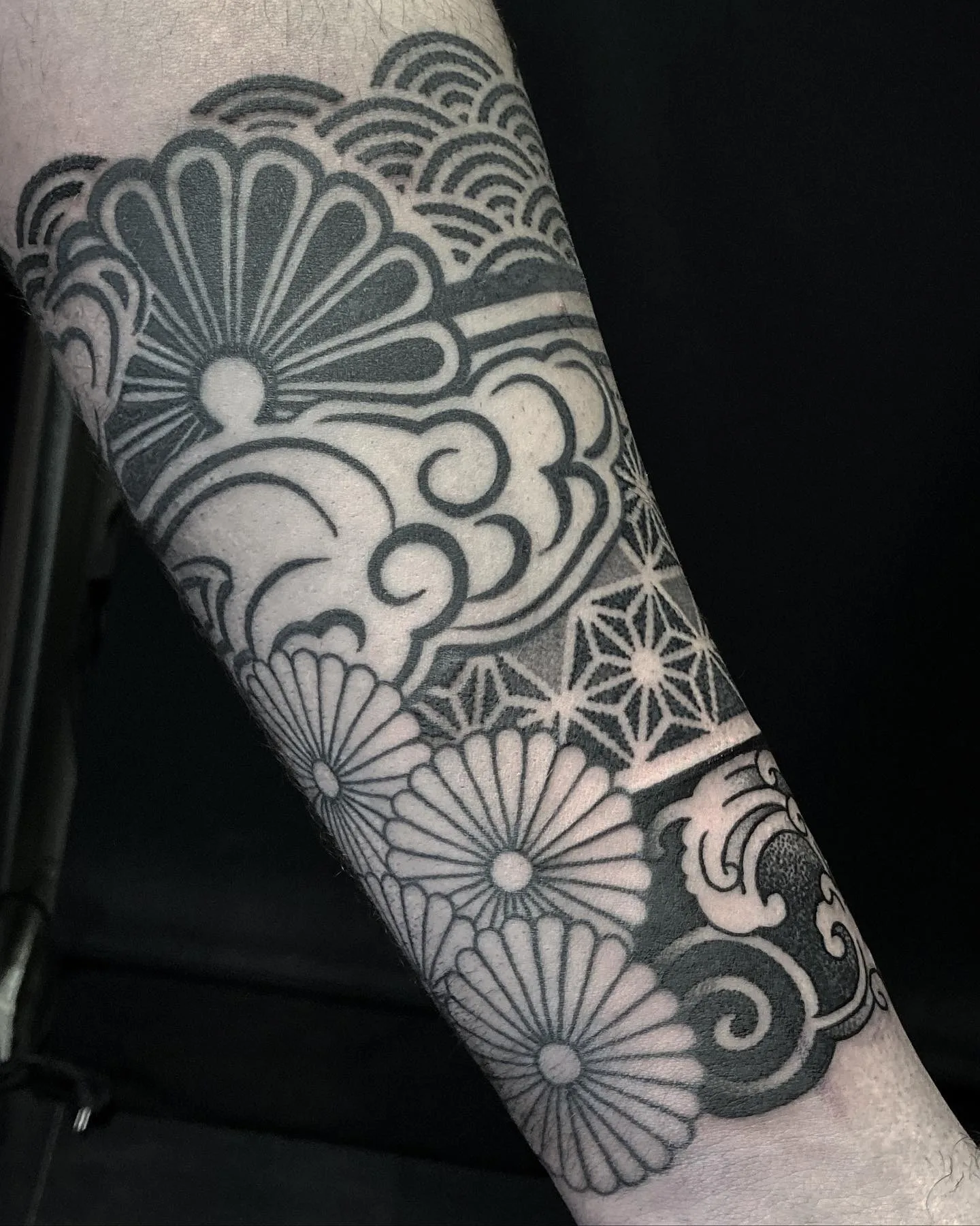Tatouage Geometrique Jambe Tibia Etoile – Le Nouveau Labo Bordeaux
