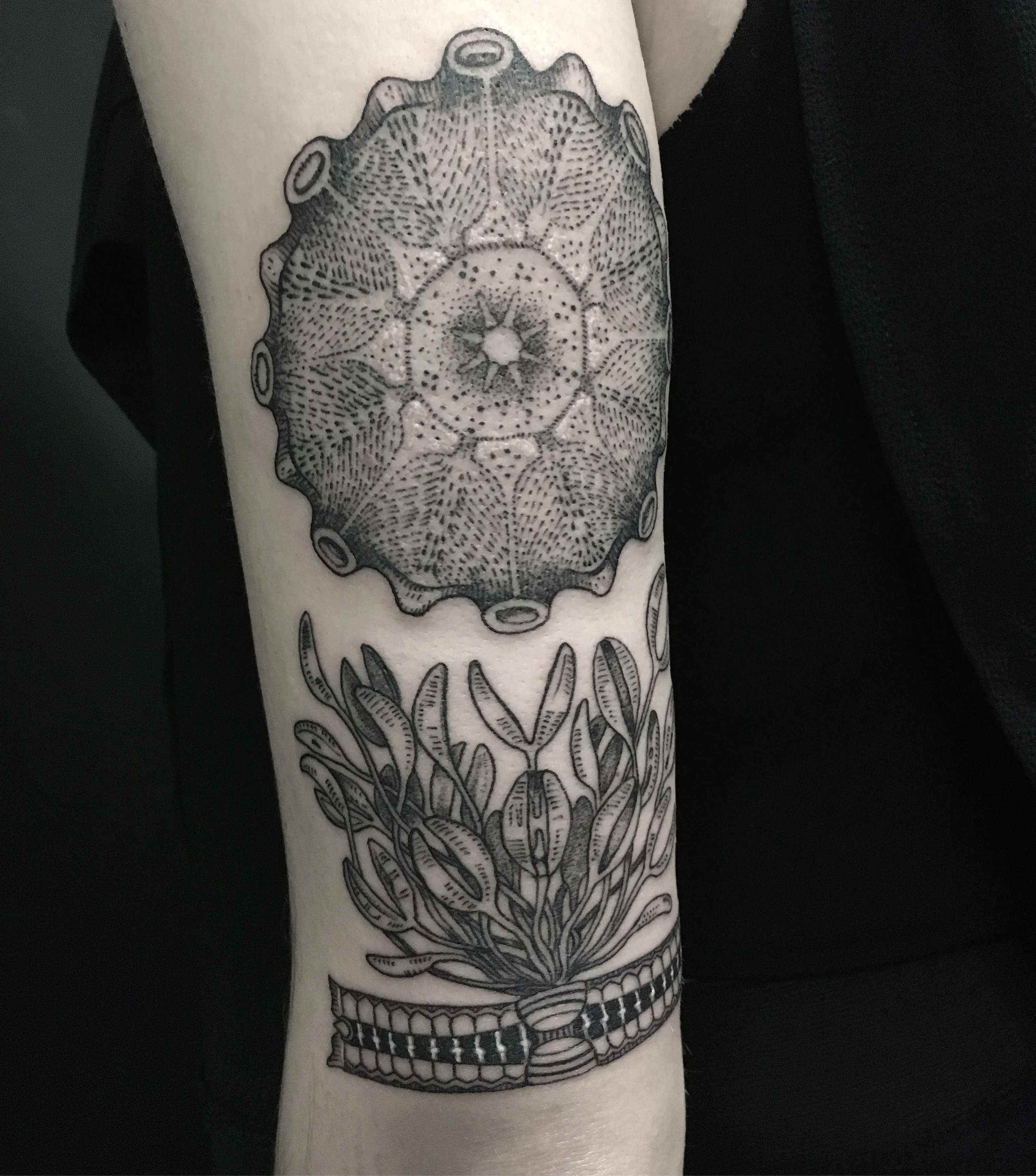 Tatouage Gravure Bras Bateau Paysage – Le Nouveau Labo Bordeaux