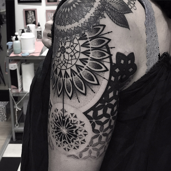 Mandala tattoo portfolio image 26