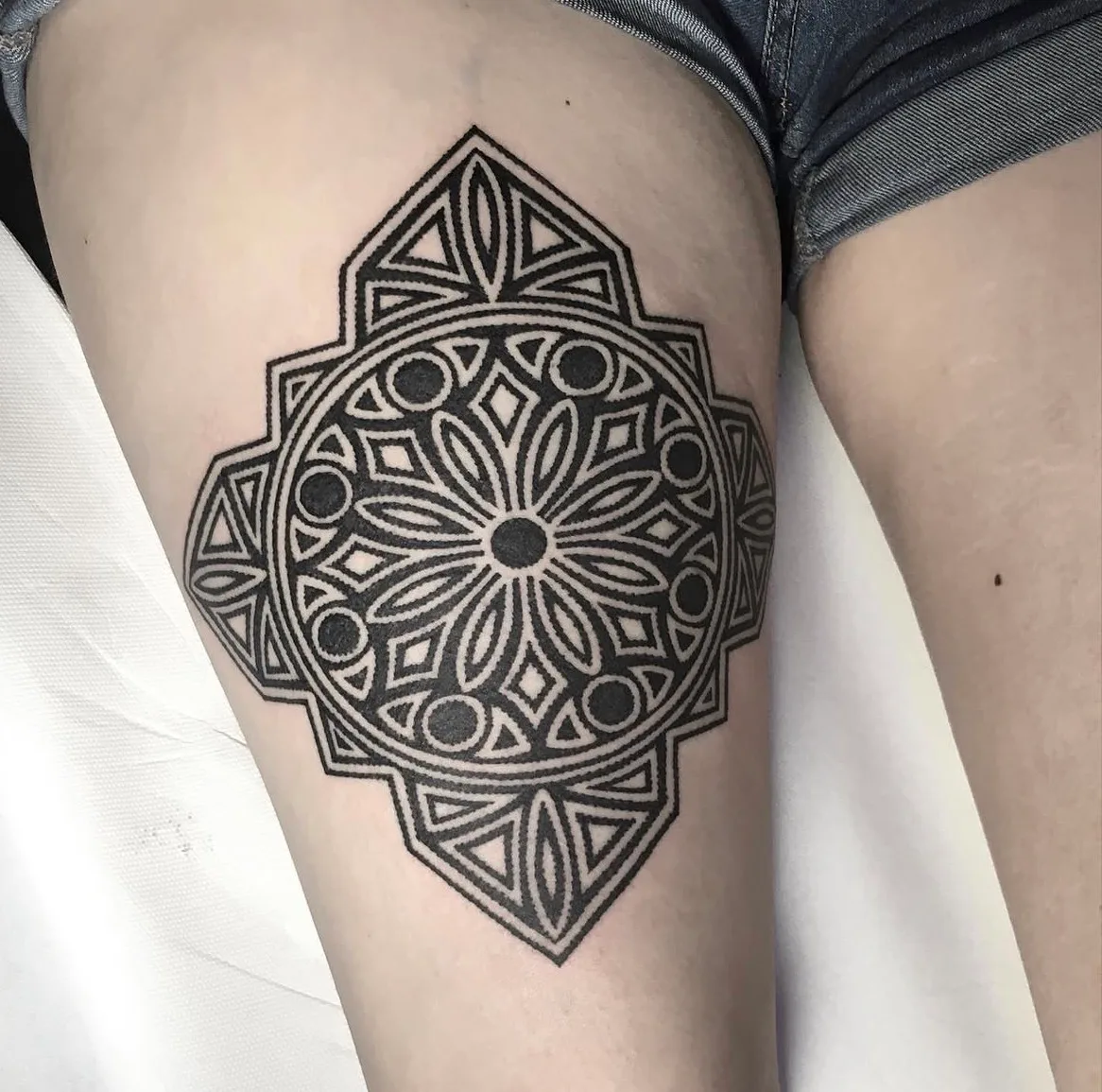 Tatouage Mandala Avant Bras Radial – Le Nouveau Labo Bordeaux