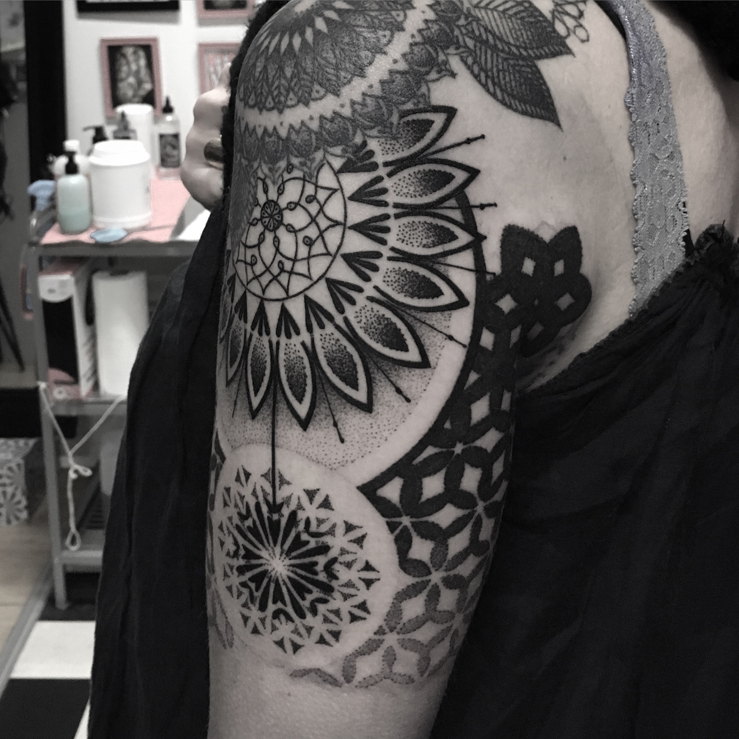 Ornamental tattoo portfolio image 9